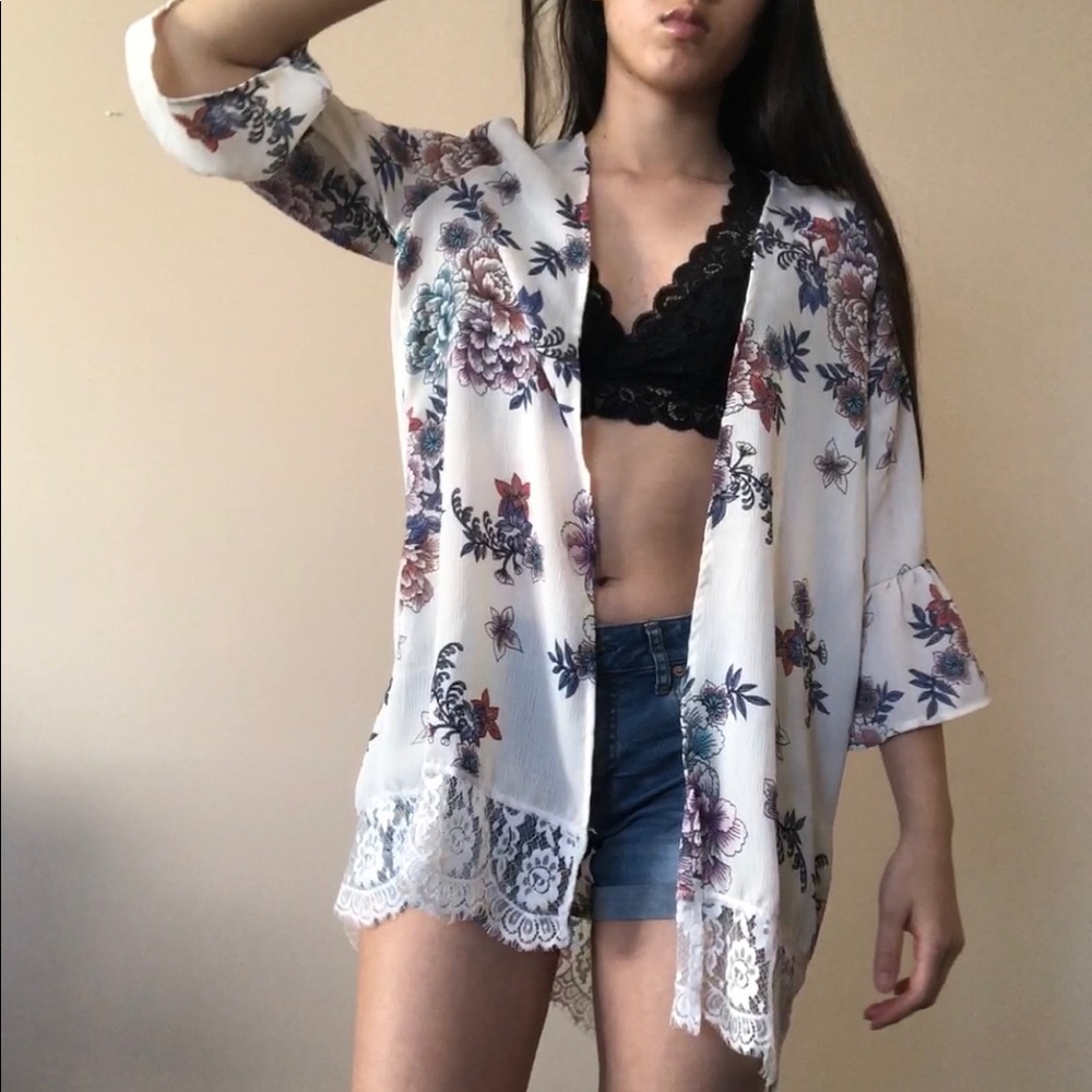 Floral Kimono